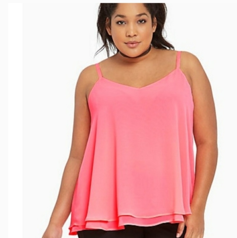 Hot pink Torrid swing cami